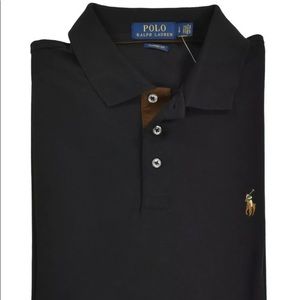 Men's Classic-fit Long Sleeve Soft-Touch Polo